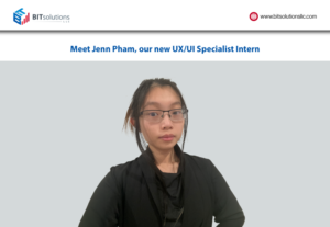 Jenn Pham, our new UX/UI specialist intern