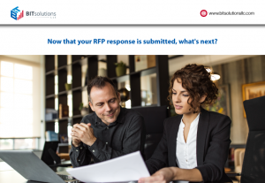Now that your RFP response is submitted, what's next?