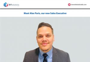 Meet Alex Paris, our new Sales Executive