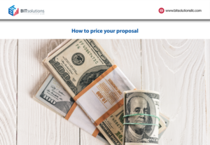 How to price your proposal