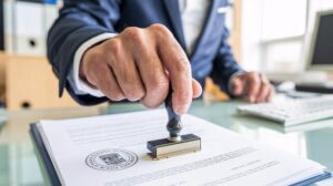 Official Document Stamping Approval