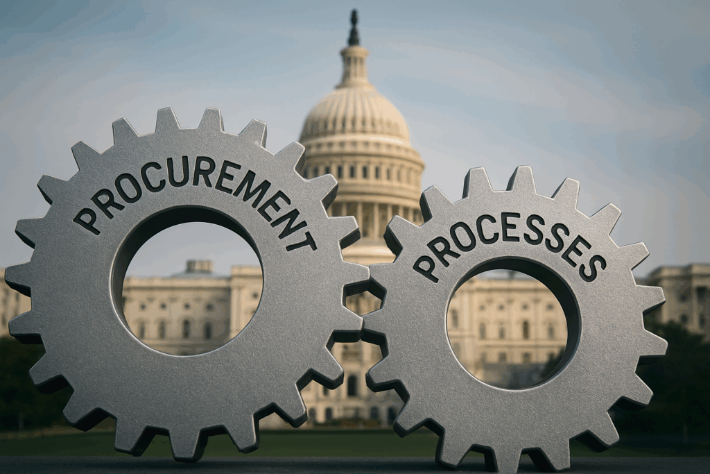 US Capitol Gears Procurement and Processes